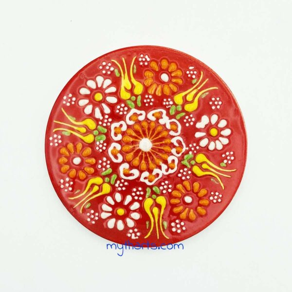 Myth Arts 10cm Round Coasters Dantel - Image 1