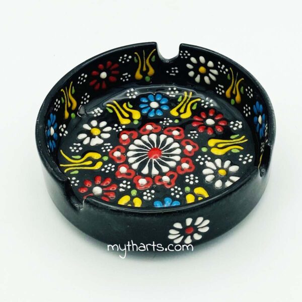 52010111-2 Myth Arts 11cm Round Ashtray Dantel - Image 2