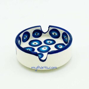 Myth Arts 08cm Round Ashtray Multi Eye