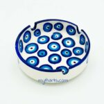 Myth Arts 11cm Round Ashtray Multi Eye - Image 2