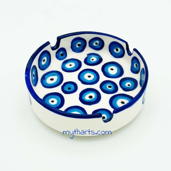 Myth Arts 11cm Round Ashtray Multi Eye - Image 2