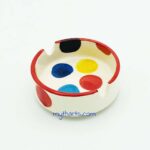 Myth Arts 08cm Round Ashtray Dots - Image 2