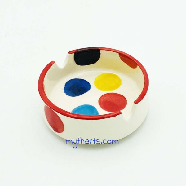 Myth Arts 08cm Round Ashtray Dots - Image 2