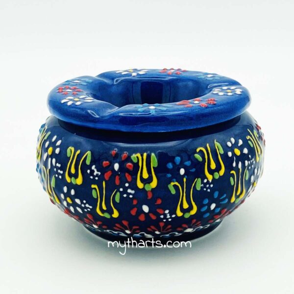 52210112-1 Myth Arts 12cm Covered Ashtray Dantel - Image 1