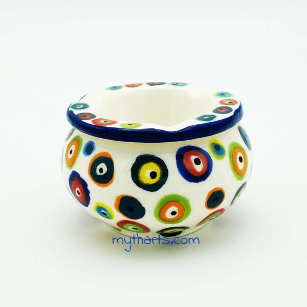 Myth Arts 09cm Covered Ashtray Multi Eye - Image 1