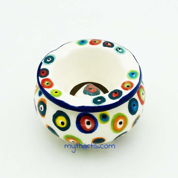 Myth Arts 09cm Covered Ashtray Multi Eye - Image 2