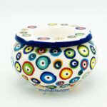Myth Arts 12cm Covered Ashtray Multi Eye