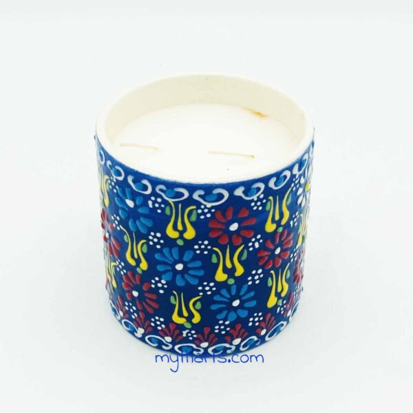 Myth Arts 10 cm Cylinder Candle Dantel - Image 2