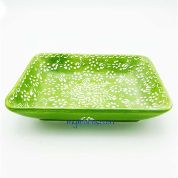 17810319-1 Myth Arts 19cm Rectangular Plate Pastel - Image 1