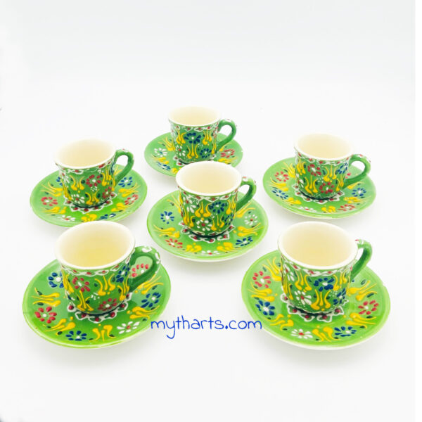 Myth Arts 12pcs Istanbul Coffee Set Dantel - Image 2