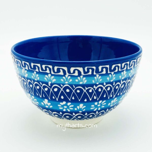 10211215-1 Myth Arts 15cm Footed Bowl Mediterranean - Image 1