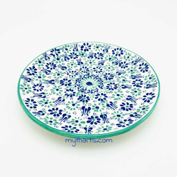 17710221-1 Myth Arts 21cm Serving Plate Aegean - Image 1
