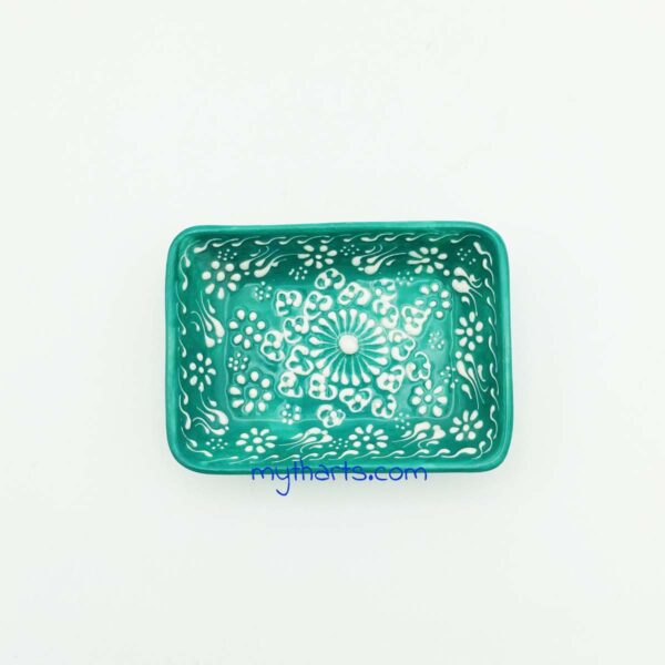 Myth Arts 11cm Rectangular Plate Pastel - Image 2