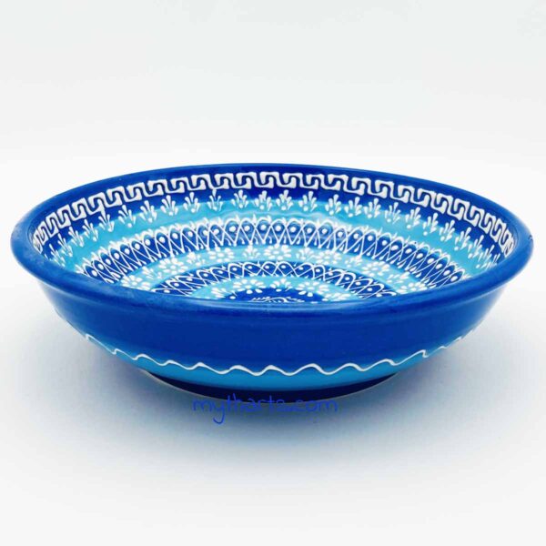 18211223-1 Myth Arts 23cm Pasta Plate Mediterranean - Image 1
