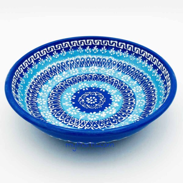 18211223-2 Myth Arts 23cm Pasta Plate Mediterranean - Image 2