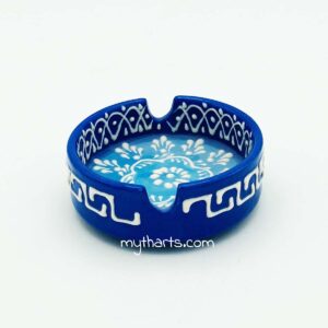 Myth Arts 08cm Round Ashtray Mediterranean