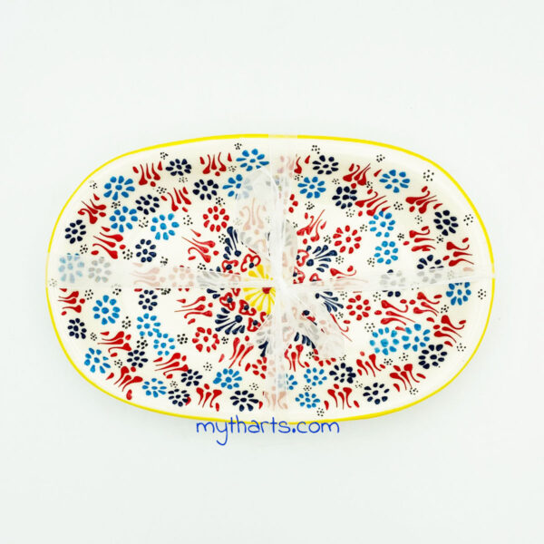 Myth Arts 26cm Oval Plate Aegean 2pcs Set - Image 2