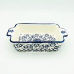 Myth Arts Rectangular Serving Bowl White Pastel