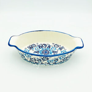 Myth Arts Oval Serving Bowl Aegean
