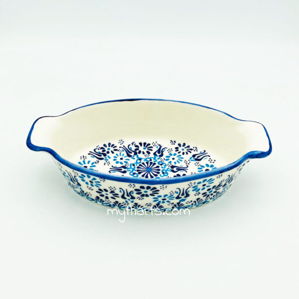 oval fırın kabı ege 1 Myth Arts Oval Serving Bowl Aegean - Image 1