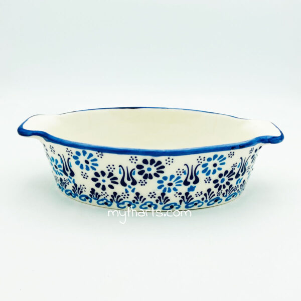 Myth Arts Oval Serving Bowl Aegean - Image 2