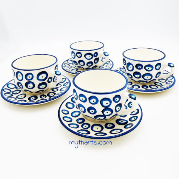 Myth Arts 8pcs Cappuchino Set Multi Eye - Image 1