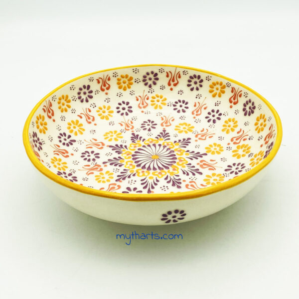 Myth Arts 23cm Pasta Bowl Aegean - Image 1
